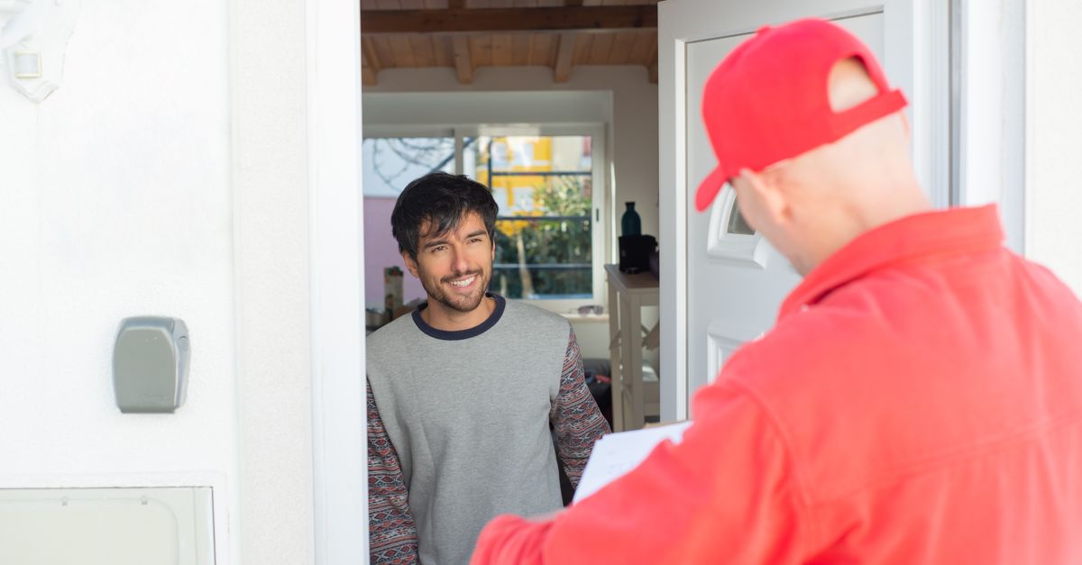 locksmith unlocking front door — Morris Park Ave Locksmith Bronx